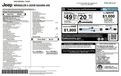 2023 Jeep Wrangler 4xe Sahara