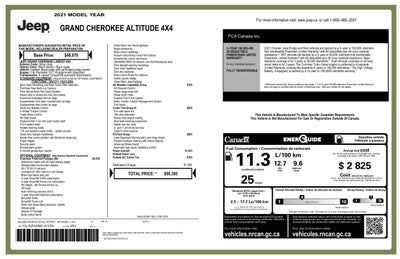 2021 Jeep Grand Cherokee Altitude 4x4