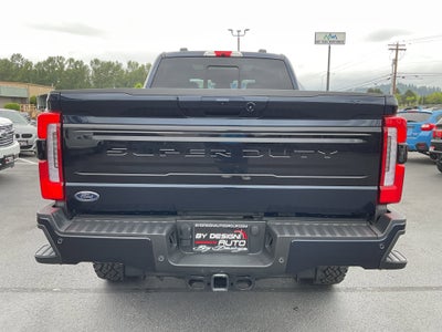 2025 Ford Super Duty F-350 SRW Platinum Tremor High Output Diesel 4x4