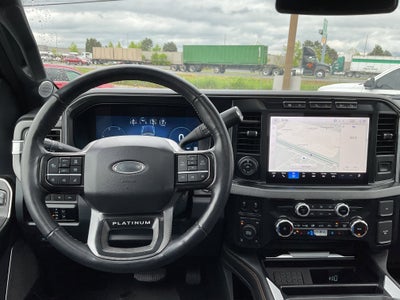 2024 Ford Super Duty F-350 SRW Platinum High Output Diesel 4x4