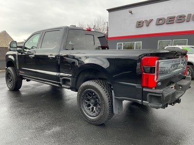 2024 Ford Super Duty F-350 SRW Platinum High Output Diesel 4x4