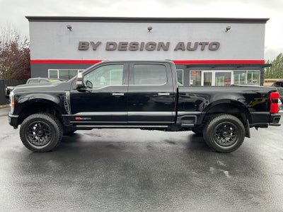 2024 Ford Super Duty F-350 SRW Platinum High Output Diesel 4x4