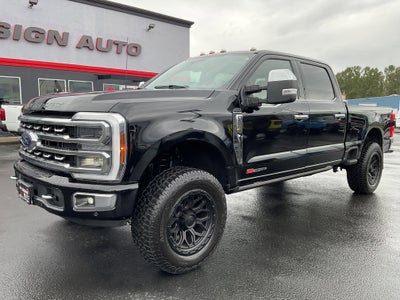 2024 Ford Super Duty F-350 SRW Platinum High Output Diesel 4x4