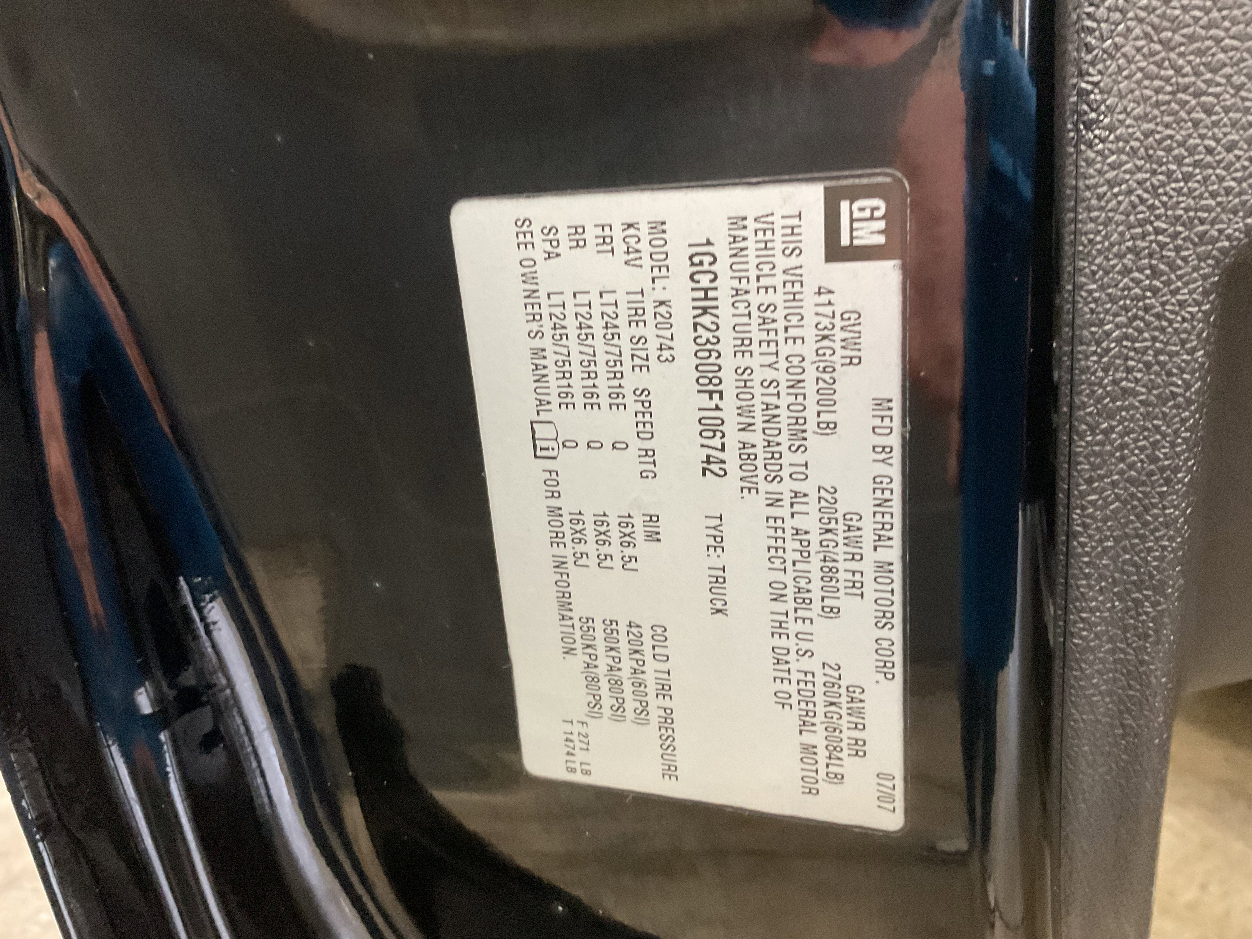 2008 Chevrolet Silverado 2500HD LT w/2LT Diesel 4x4