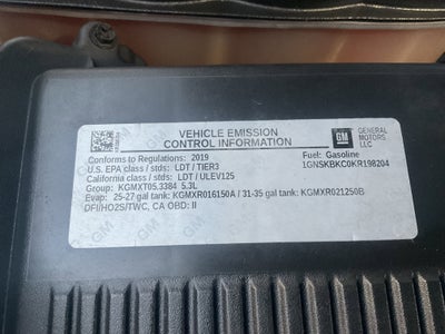 2019 Chevrolet Tahoe LT Z-71 4x4