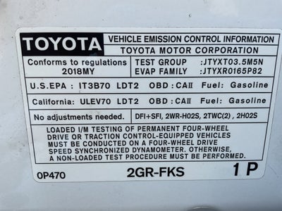 2018 Toyota Tacoma 4WD TRD Sport Long Bed 4x4