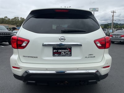 2017 Nissan Pathfinder Platinum 3rd row 4x4