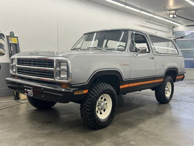 1980 Dodge Ramcharger 4x4 Custom